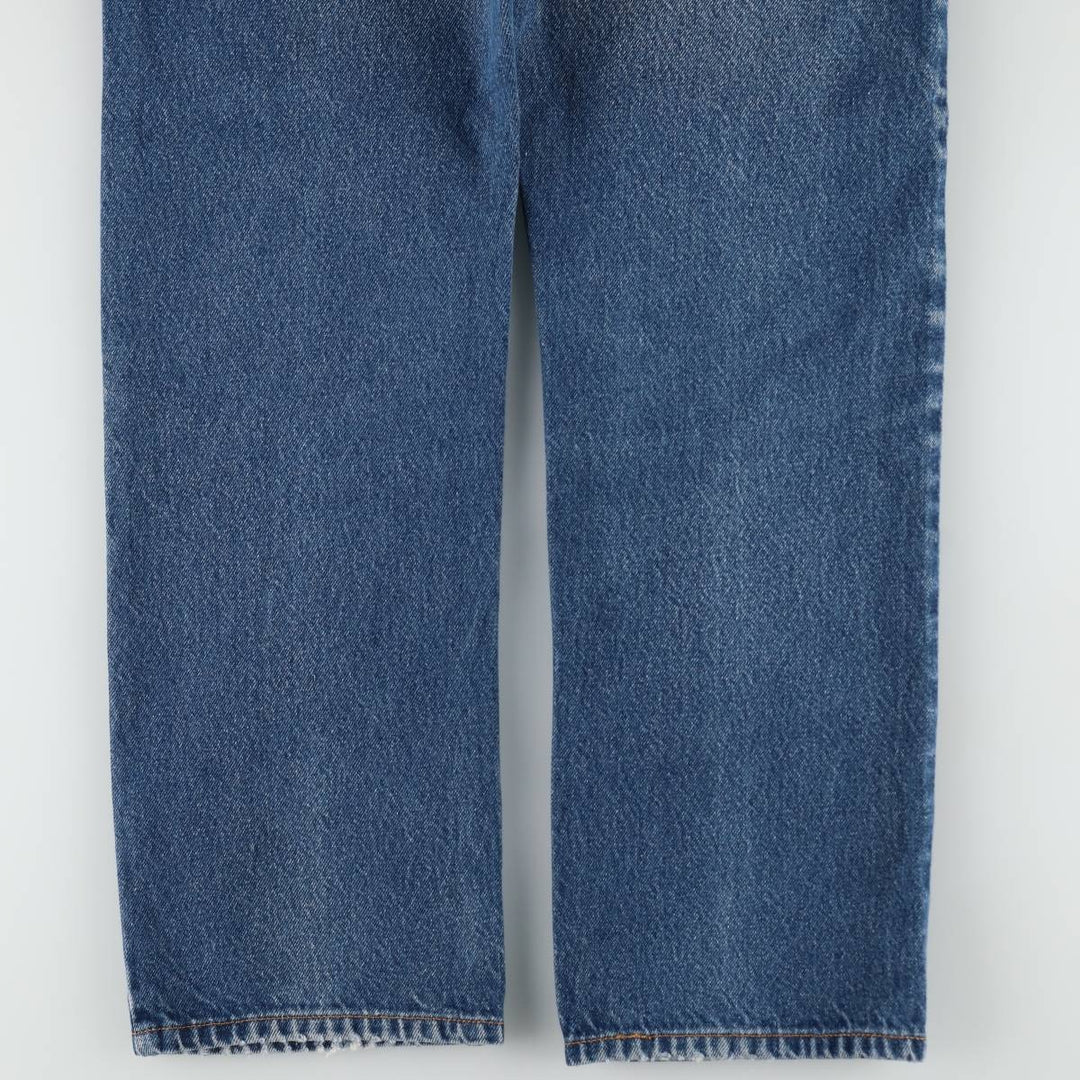 Levi's 505 REGULAR FIT tapered denim pants for men, size w34 cotton blue type Vintage Second Hand
