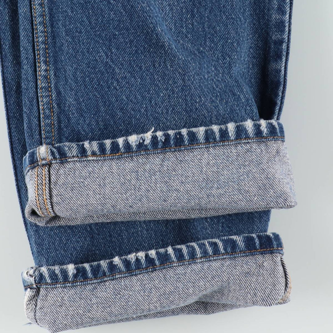 Levi's 505 REGULAR FIT tapered denim pants for men, size w34 cotton blue type Vintage Second Hand