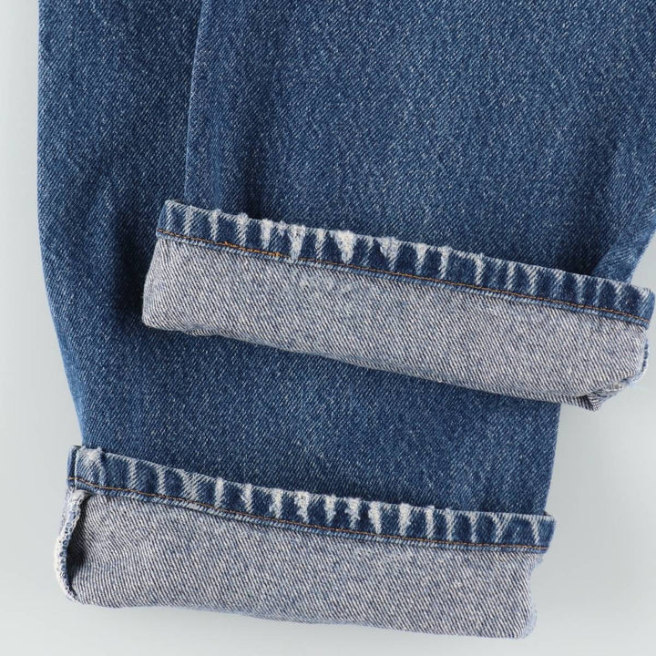 Levi's 505 REGULAR FIT tapered denim pants for men, size w34 cotton blue type Vintage Second Hand