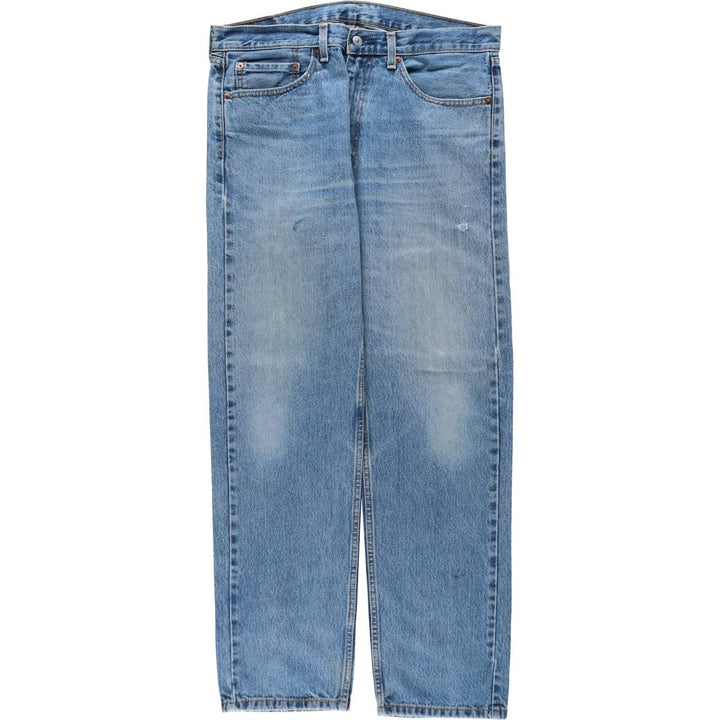 Levi's 505 tapered denim pants for men, size w37 unclear blue type Vintage Second Hand