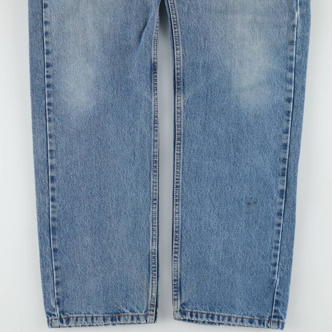 Levi's 505 tapered denim pants for men, size w37 unclear blue type Vintage Second Hand