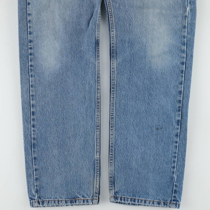 Levi's 505 tapered denim pants for men, size w37 unclear blue type Vintage Second Hand