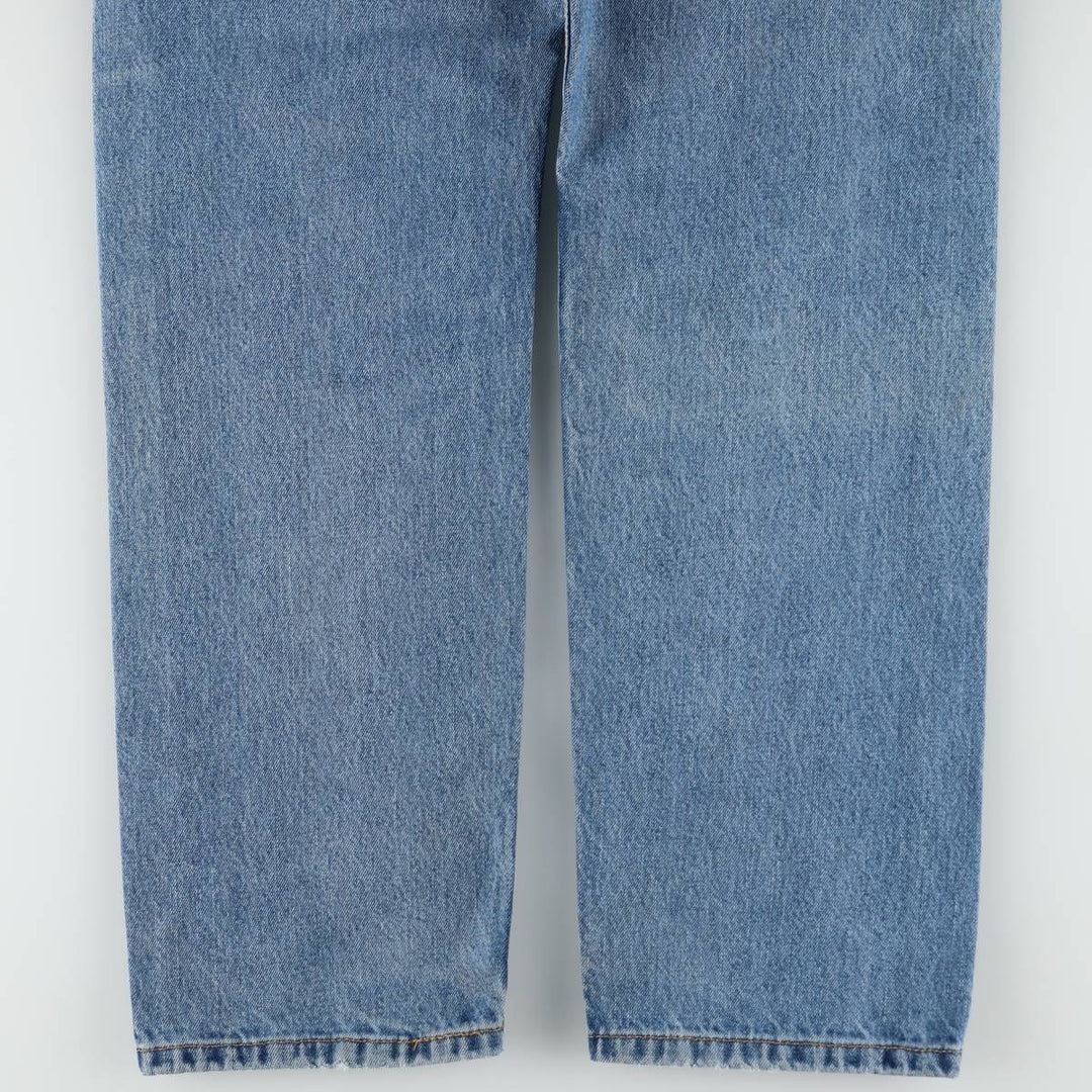Levi's 505 tapered denim pants for men, size w37 unclear blue type Vintage Second Hand