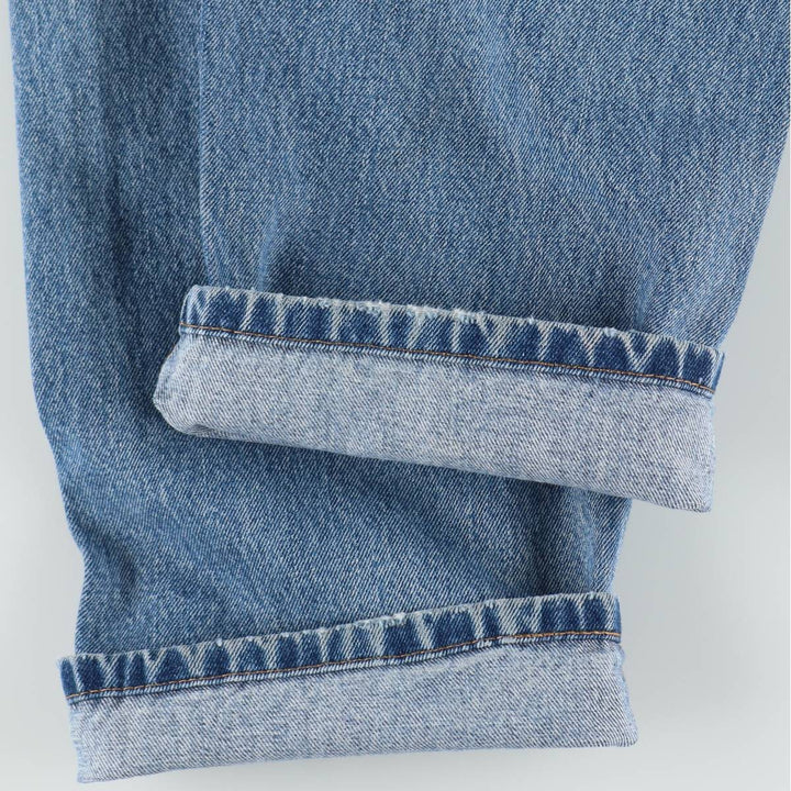 Levi's 505 tapered denim pants for men, size w37 unclear blue type Vintage Second Hand