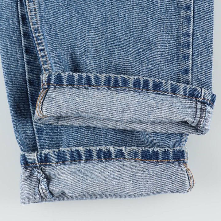 Levi's 505 tapered denim pants for men, size w37 unclear blue type Vintage Second Hand