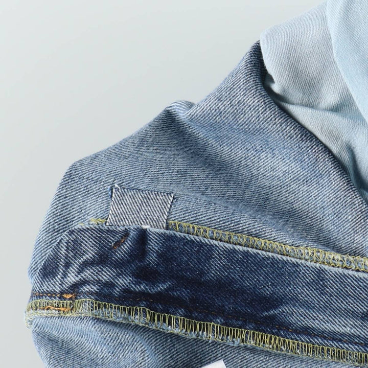 Levi's 505 tapered denim pants for men, equivalent to w35 cotton blue type Vintage Second Hand