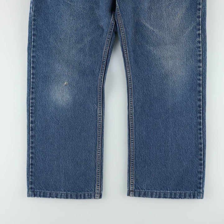 Levi's 505 Regular Fit Straight Fit Tapered Denim Pants, Men's Size W38 (approx.) cotton blue type Vintage Second Hand