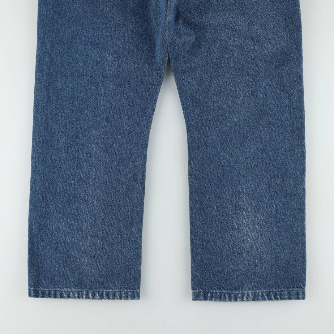 Levi's 505 Regular Fit Straight Fit Tapered Denim Pants, Men's Size W38 (approx.) cotton blue type Vintage Second Hand