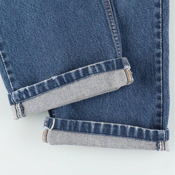 Levi's 505 Regular Fit Straight Fit Tapered Denim Pants, Men's Size W38 (approx.) cotton blue type Vintage Second Hand