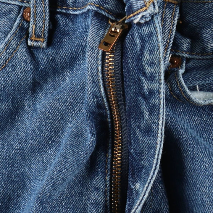 Levi's 505 tapered denim pants for men, size w36 cotton blue type Vintage Second Hand