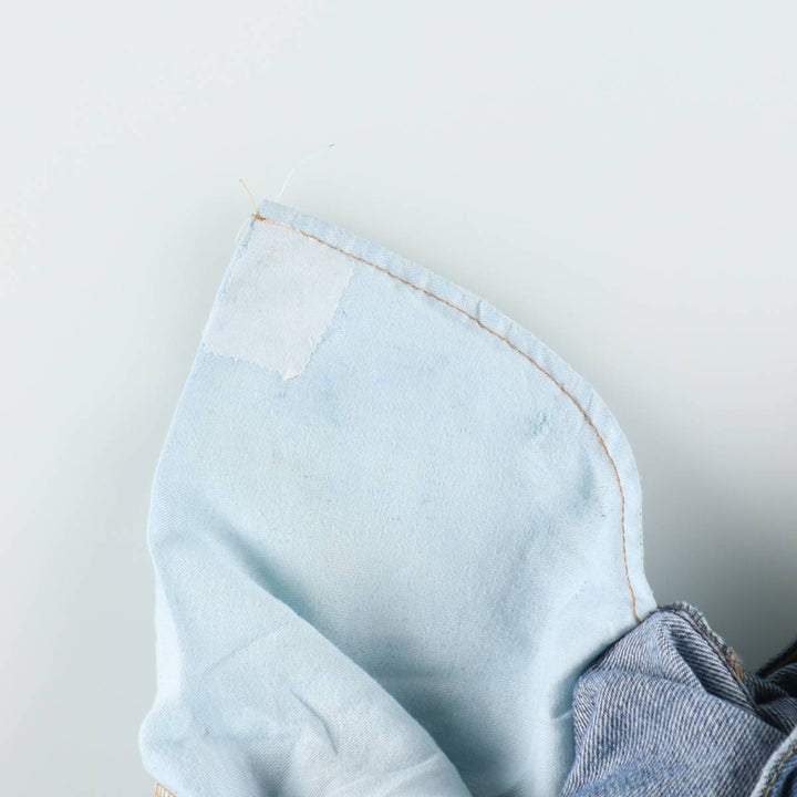 Levi's 505 tapered denim pants for men, size w36 cotton blue type Vintage Second Hand
