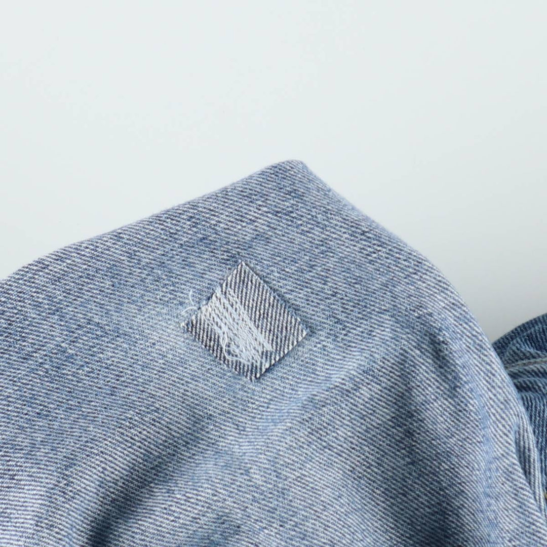 Levi's 505 tapered denim pants for men, size w36 cotton blue type Vintage Second Hand