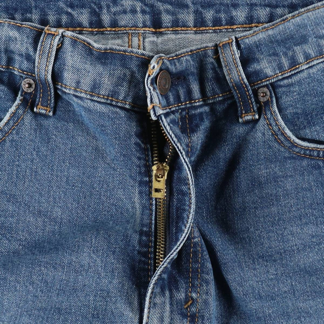 Levi's 505 tapered denim pants for men, size w36 cotton blue type Vintage Second Hand