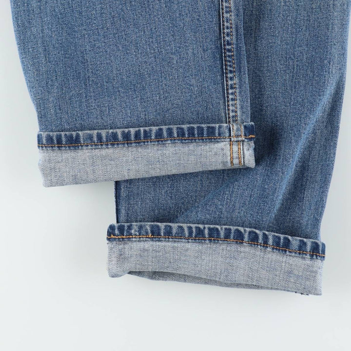 Levi's 505 tapered denim pants for men, size w36 cotton blue type Vintage Second Hand