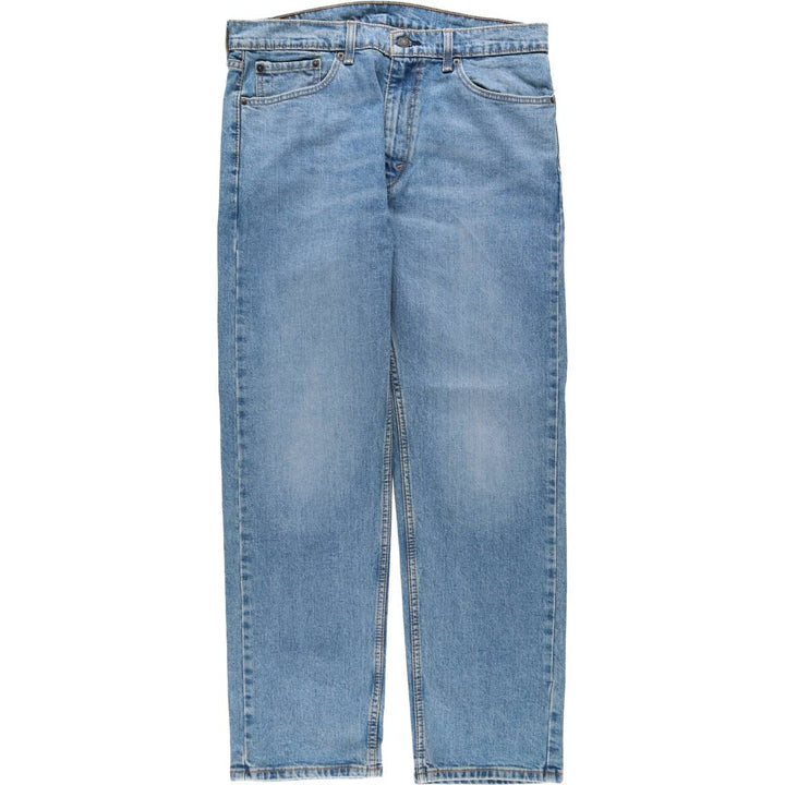 Levi's 505 tapered denim pants for men, size w36 cotton Blue type light blue Vintage Second Hand