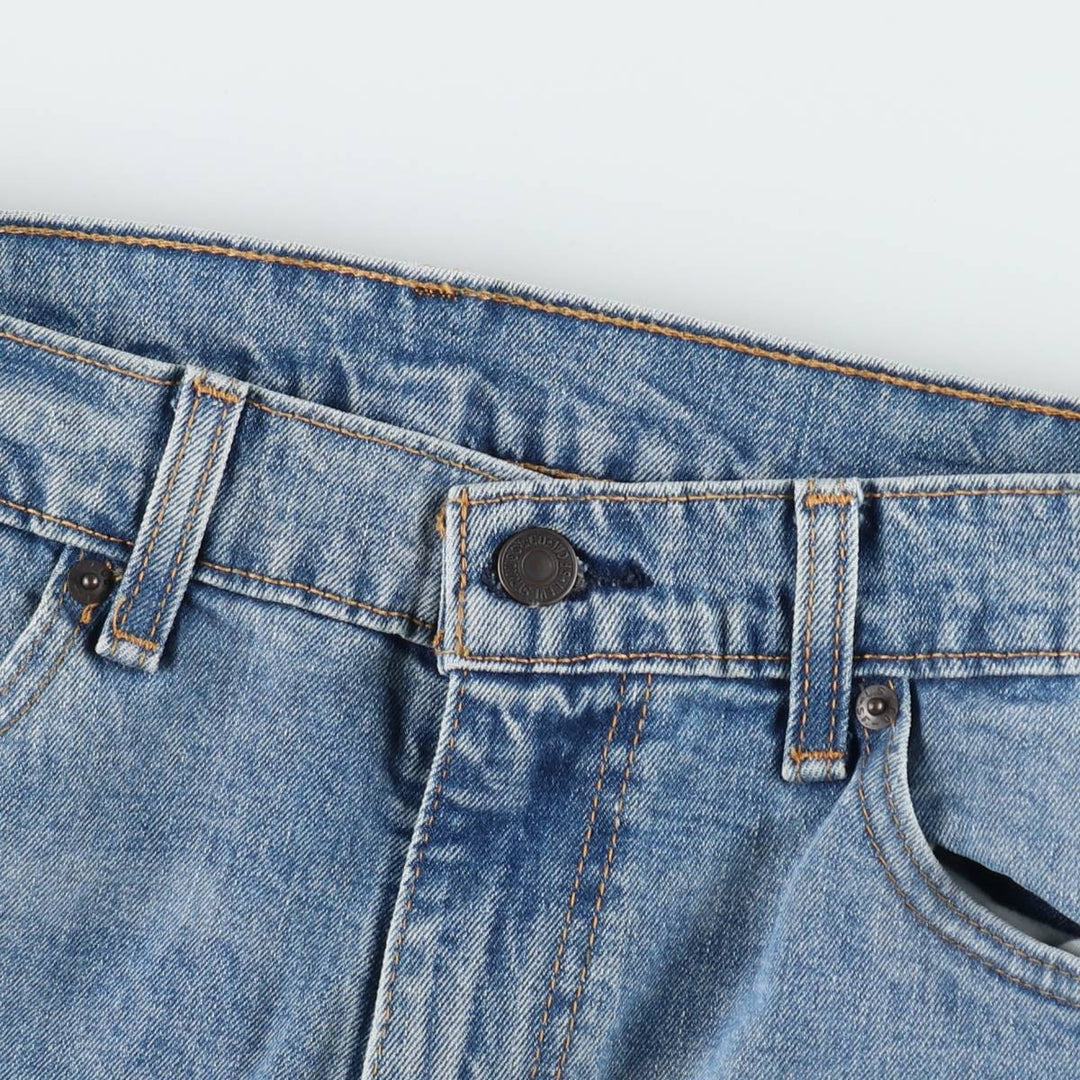 Levi's 505 tapered denim pants for men, size w36 cotton Blue type light blue Vintage Second Hand