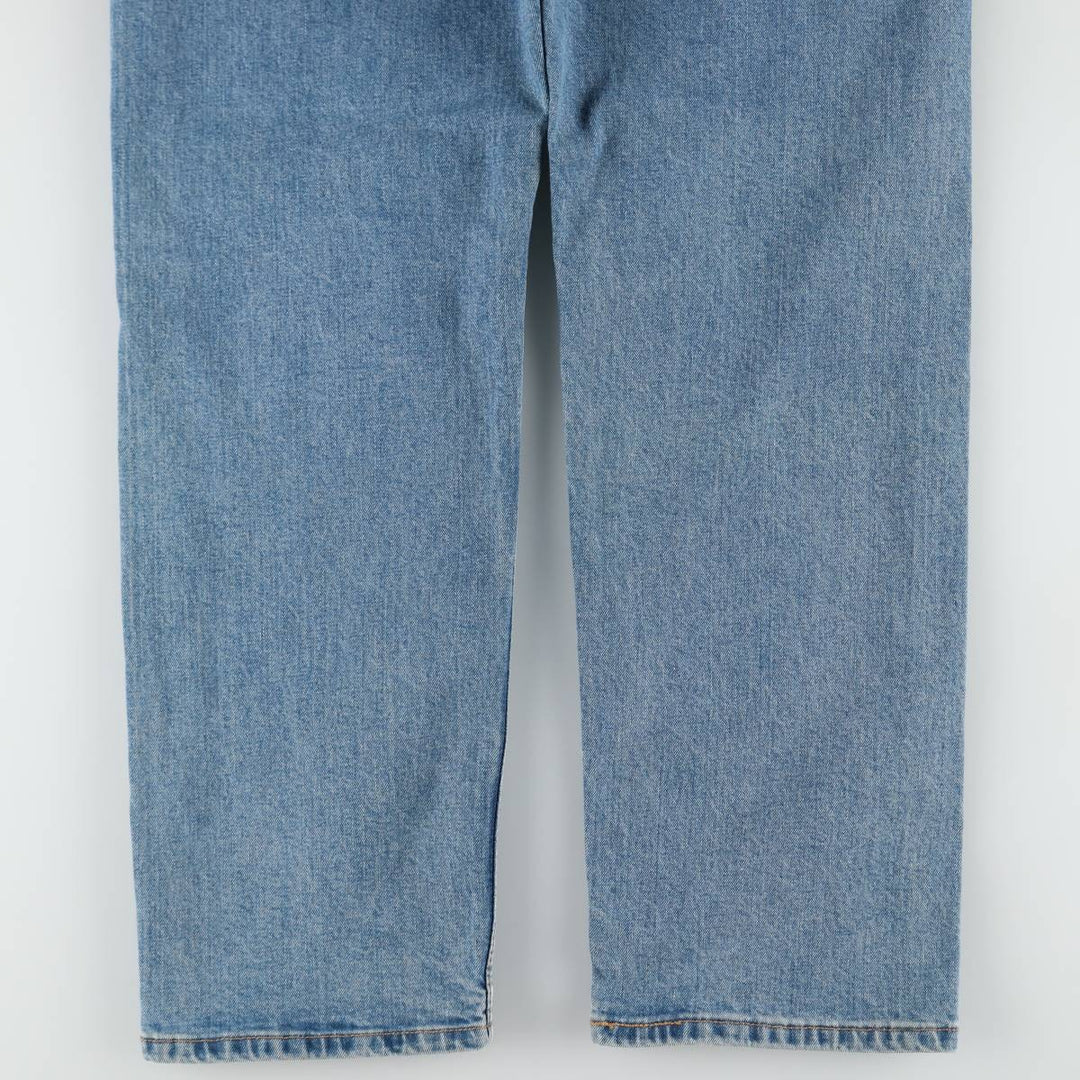 Levi's 505 tapered denim pants for men, size w36 cotton Blue type light blue Vintage Second Hand