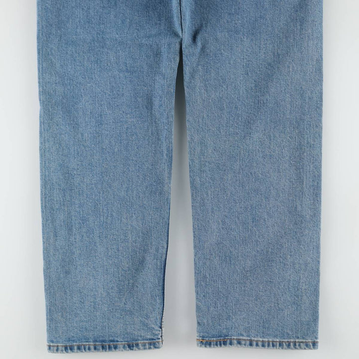 Levi's 505 tapered denim pants for men, size w36 cotton Blue type light blue Vintage Second Hand