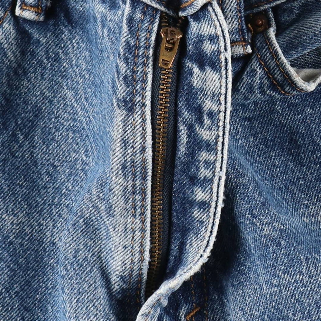 Levi's 505 tapered denim pants for men, size w36 cotton Blue type light blue Vintage Second Hand