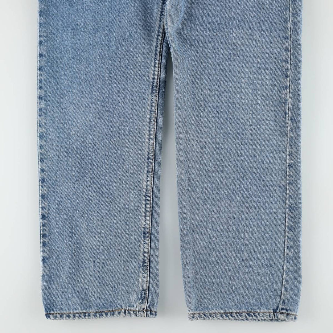 Levi's 505 REGULAR FIT tapered denim pants for men, size w34 cotton Blue type light blue Vintage Second Hand