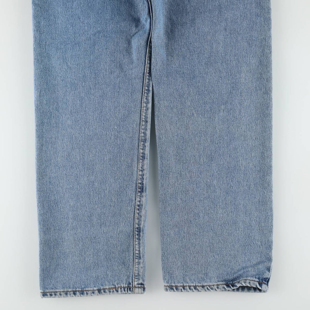 Levi's 505 REGULAR FIT tapered denim pants for men, size w34 cotton Blue type light blue Vintage Second Hand