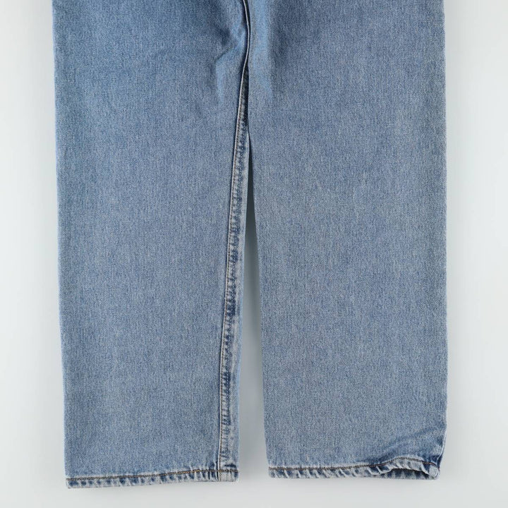 Levi's 505 REGULAR FIT tapered denim pants for men, size w34 cotton Blue type light blue Vintage Second Hand