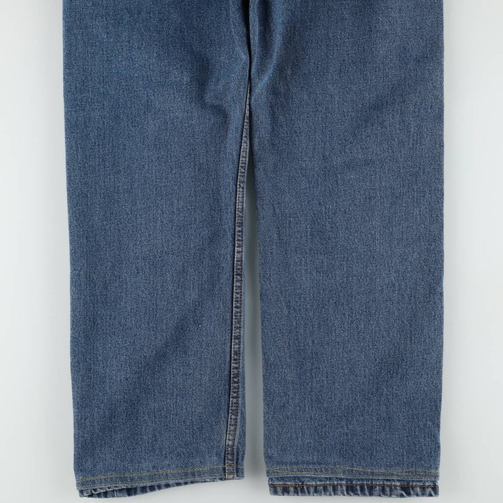 Levi's 505 tapered denim pants for men, size W34 cotton blue type Vintage Second Hand