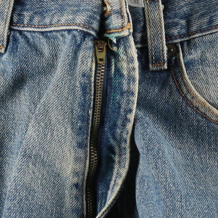 00'S Levi's 505 REGULAR FIT tapered denim pants for men, size w36 cotton blue type Vintage Second Hand