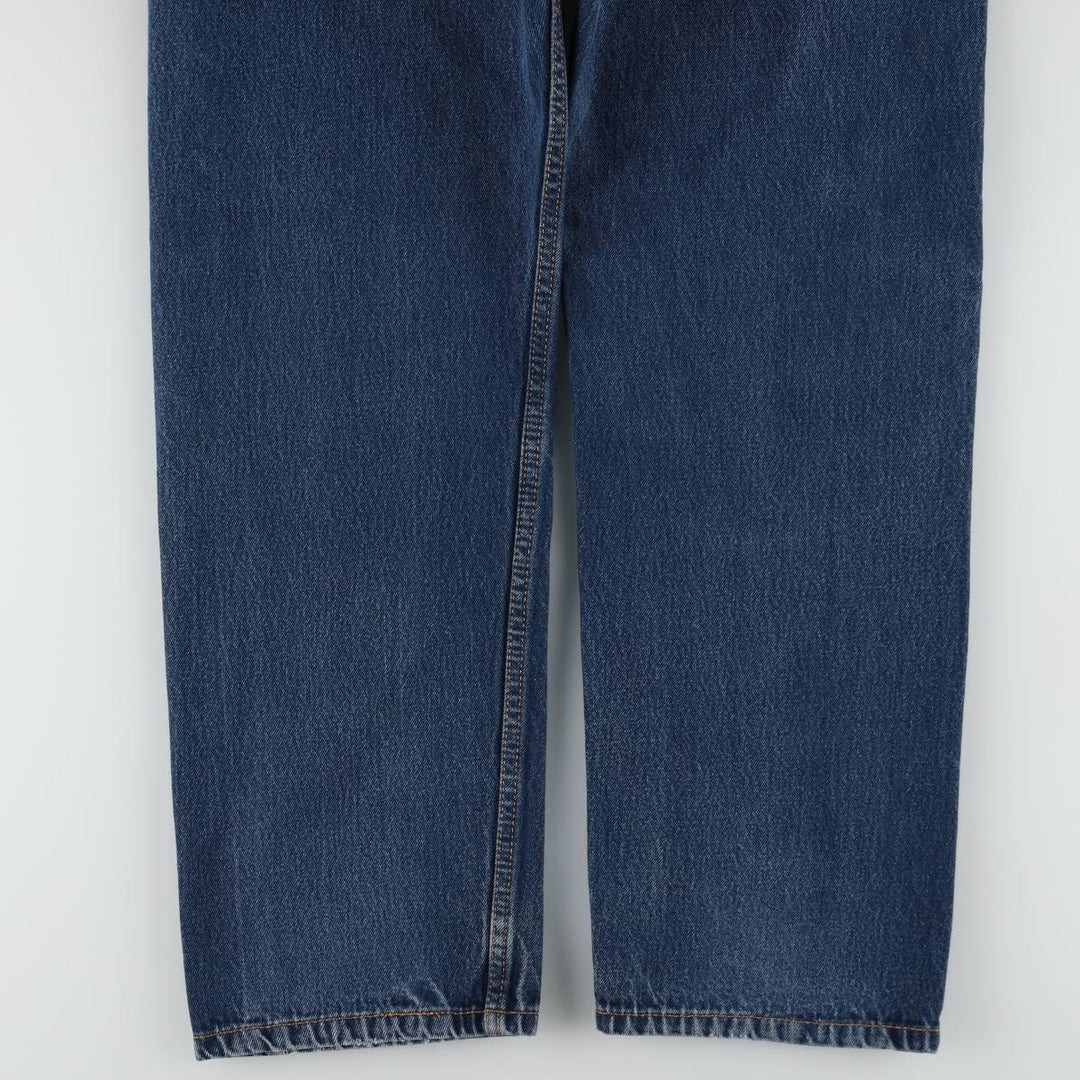 Levi's 505 tapered denim pants for men, size w36 cotton blue type Vintage Second Hand
