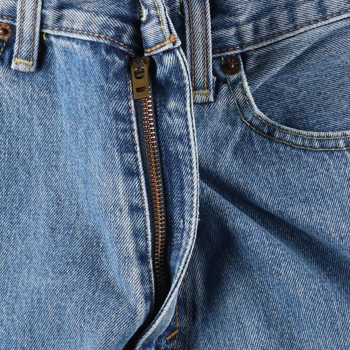 Levi's 505 tapered denim pants for men, size w37 cotton blue type Vintage Second Hand