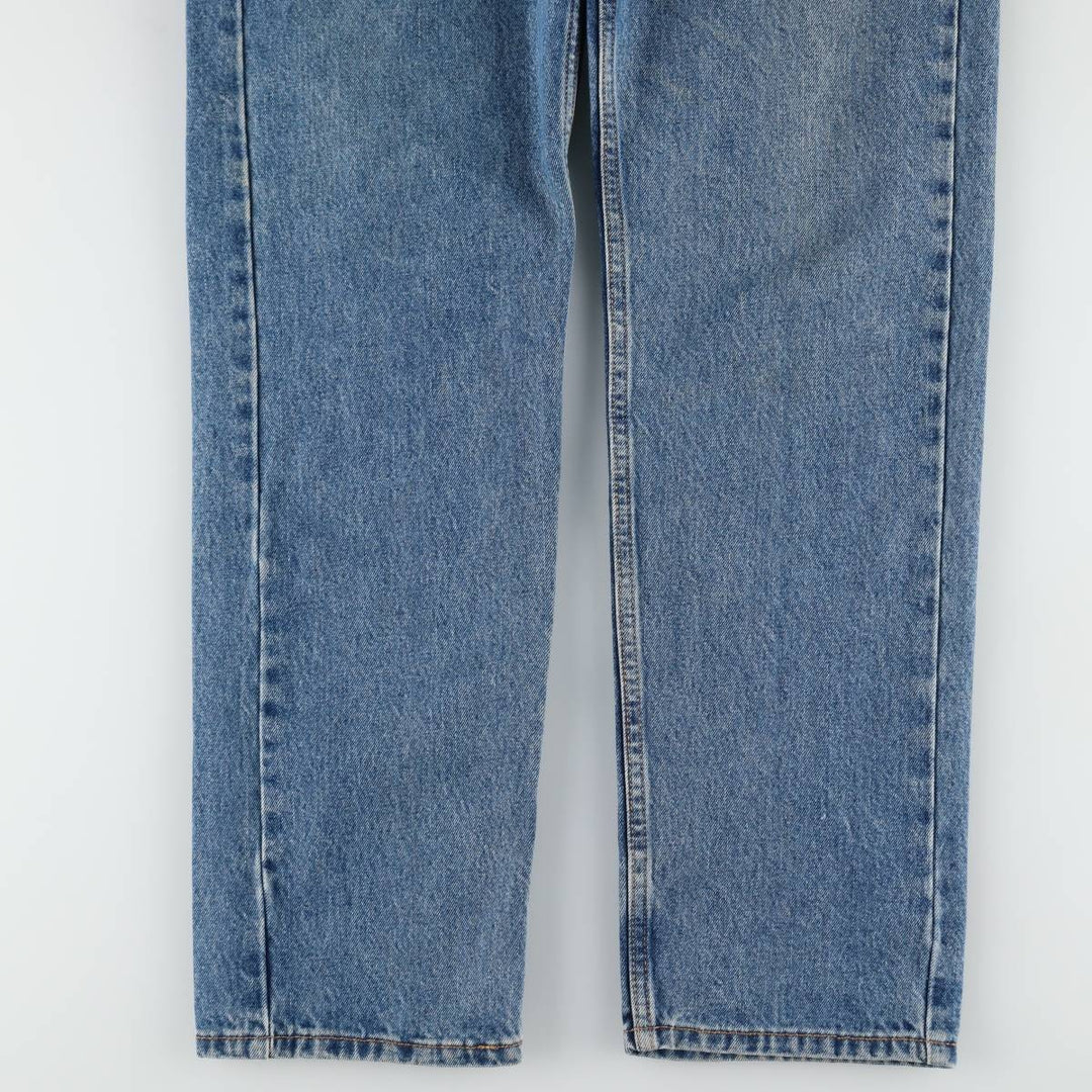 Levi's 505 tapered denim pants for men, size W34 cotton Blue type light blue Vintage Second Hand
