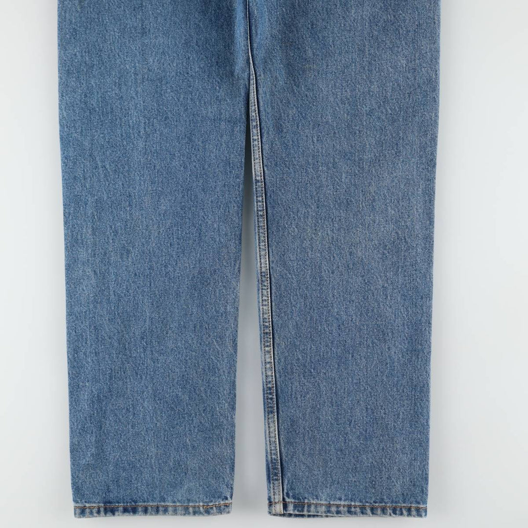 Levi's 505 tapered denim pants for men, size W34 cotton Blue type light blue Vintage Second Hand