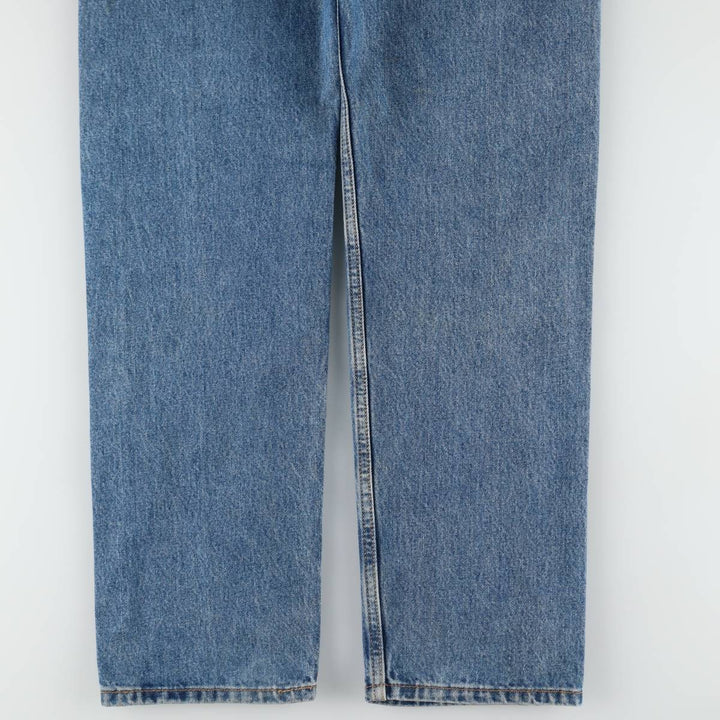Levi's 505 tapered denim pants for men, size W34 cotton Blue type light blue Vintage Second Hand