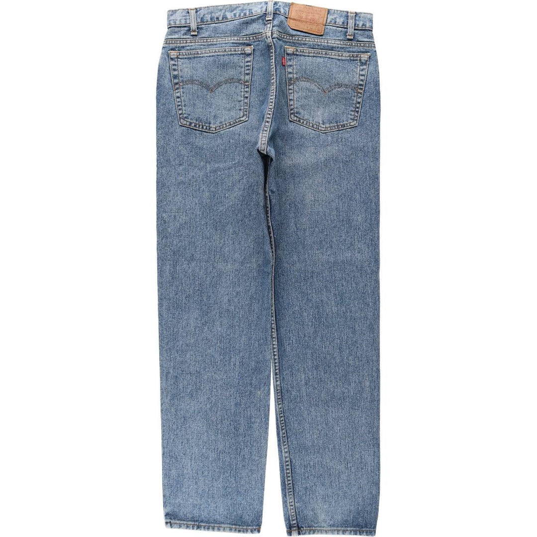 90'S Levi's 505 Tapered Denim Pants Made in USA Men's W34 Vintage cotton Blue type light blue Vintage Second Hand