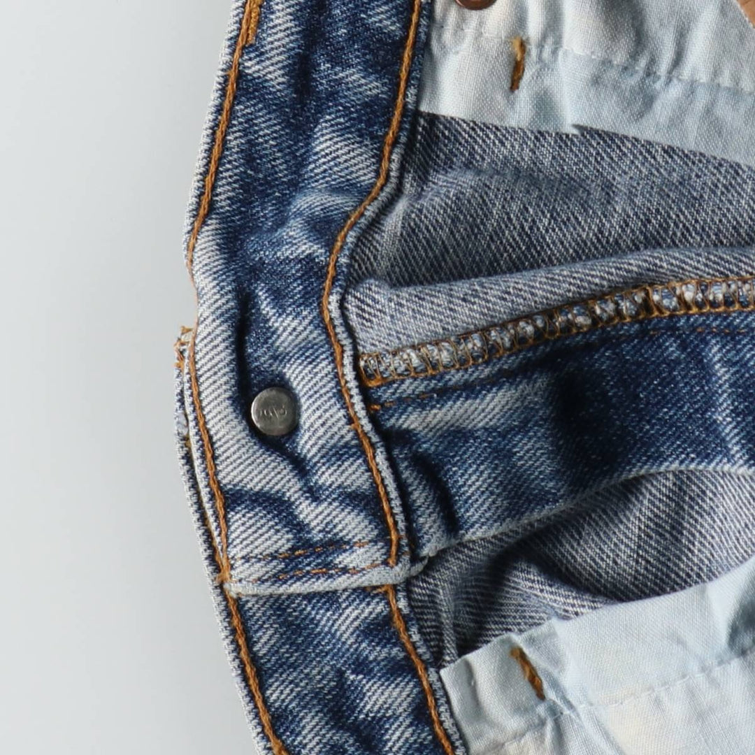 90'S Levi's 505 Tapered Denim Pants Made in USA Men's W34 Vintage cotton Blue type light blue Vintage Second Hand