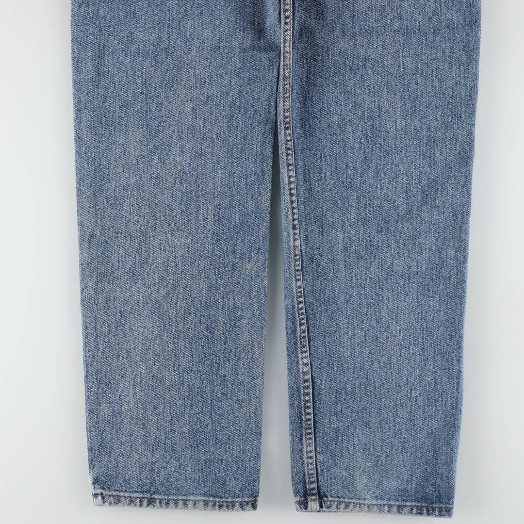 90'S Levi's 505 Tapered Denim Pants Made in USA Men's W34 Vintage cotton Blue type light blue Vintage Second Hand