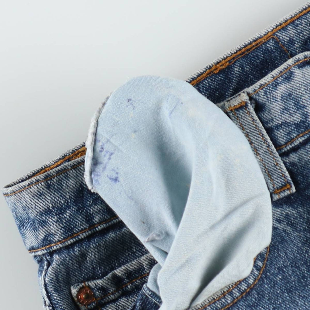 90'S Levi's 505 Tapered Denim Pants Made in USA Men's W34 Vintage cotton Blue type light blue Vintage Second Hand