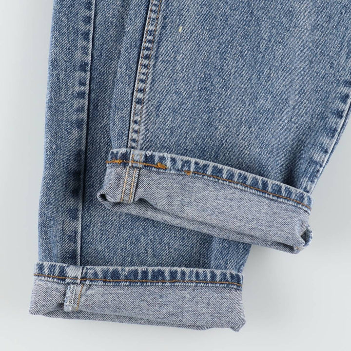 90'S Levi's 505 Tapered Denim Pants Made in USA Men's W34 Vintage cotton Blue type light blue Vintage Second Hand