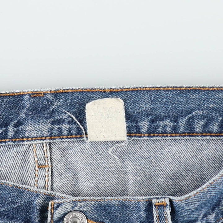 Levi's 505 tapered denim pants for men, size w36 unclear blue type Vintage Second Hand