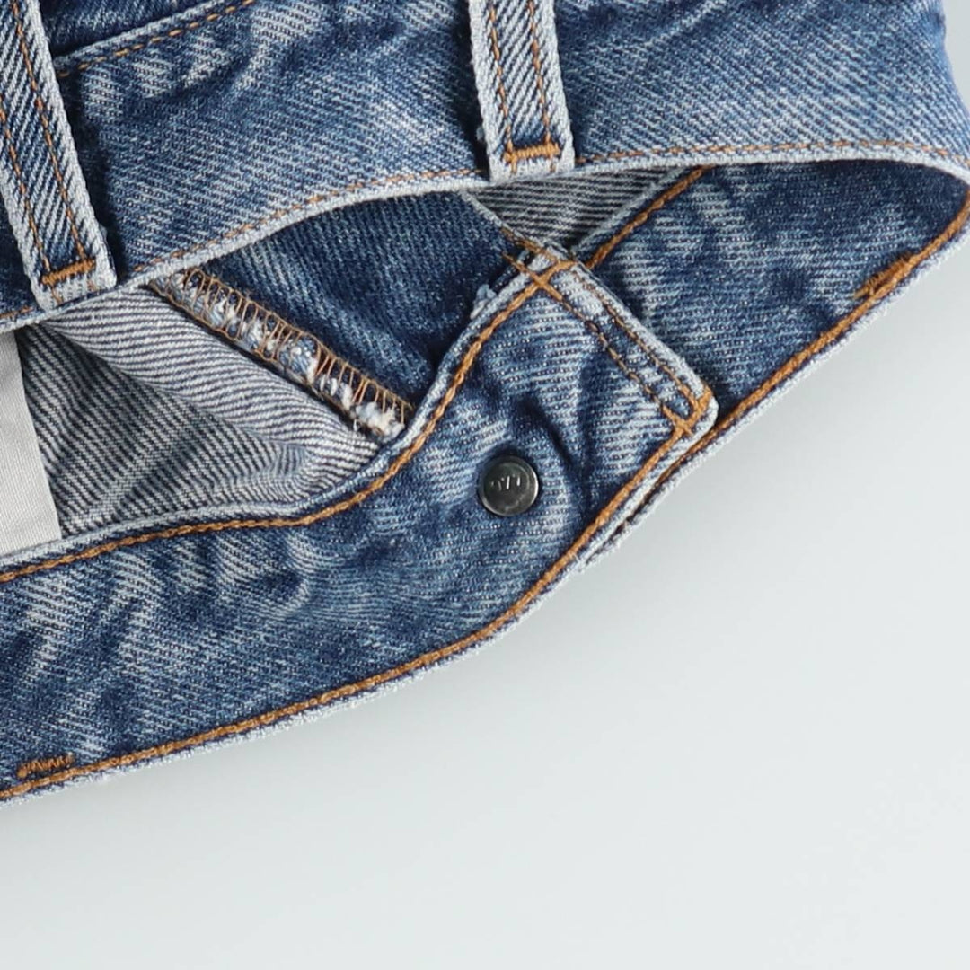 Levi's 505 tapered denim pants for men, size w36 unclear blue type Vintage Second Hand