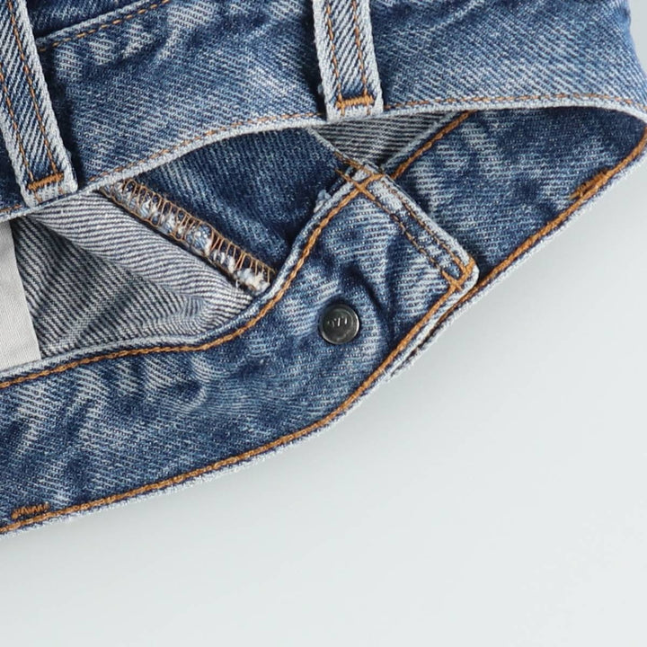 Levi's 505 tapered denim pants for men, size w36 unclear blue type Vintage Second Hand