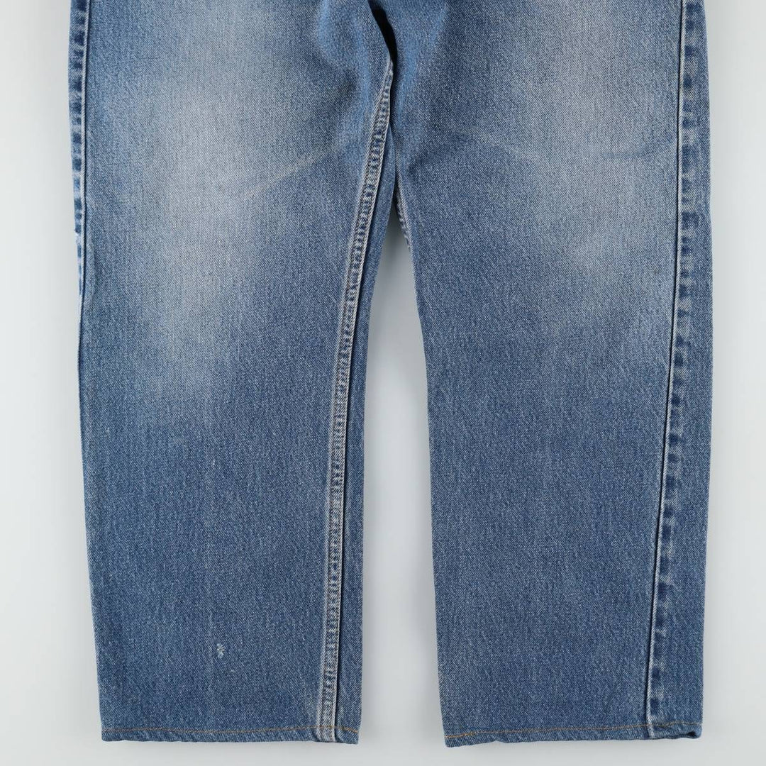 Levi's 505 tapered denim pants for men, size w36 unclear blue type Vintage Second Hand