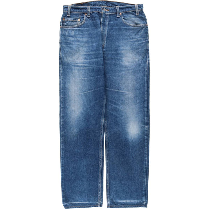 1990'S Levi's 00505-0216 Tapered Denim Pants, Made in USA, Men's W36 (approx.), Vintage cotton blue type Vintage Second Hand
