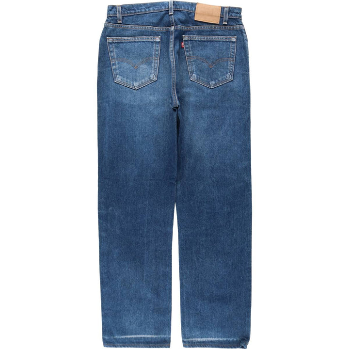 1990'S Levi's 00505-0216 Tapered Denim Pants, Made in USA, Men's W36 (approx.), Vintage cotton blue type Vintage Second Hand
