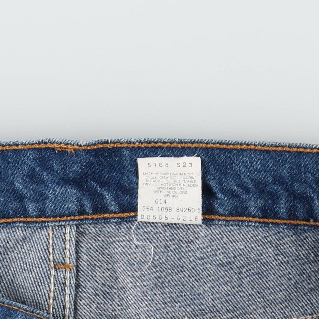 1990'S Levi's 00505-0216 Tapered Denim Pants, Made in USA, Men's W36 (approx.), Vintage cotton blue type Vintage Second Hand