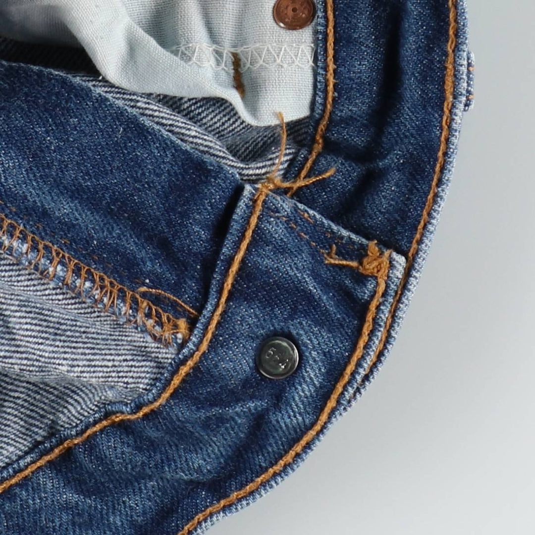 1990'S Levi's 00505-0216 Tapered Denim Pants, Made in USA, Men's W36 (approx.), Vintage cotton blue type Vintage Second Hand