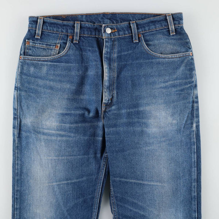 1990'S Levi's 00505-0216 Tapered Denim Pants, Made in USA, Men's W36 (approx.), Vintage cotton blue type Vintage Second Hand