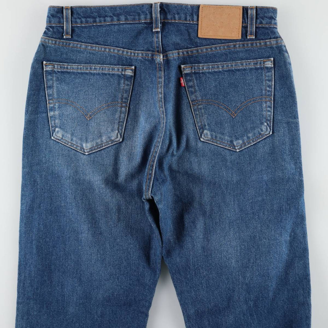 1990'S Levi's 00505-0216 Tapered Denim Pants, Made in USA, Men's W36 (approx.), Vintage cotton blue type Vintage Second Hand