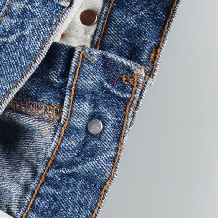 90'S Levi's 505-4891 Tapered Denim Pants, Made in USA, Men's, Size 36, Vintage cotton blue type Vintage Second Hand