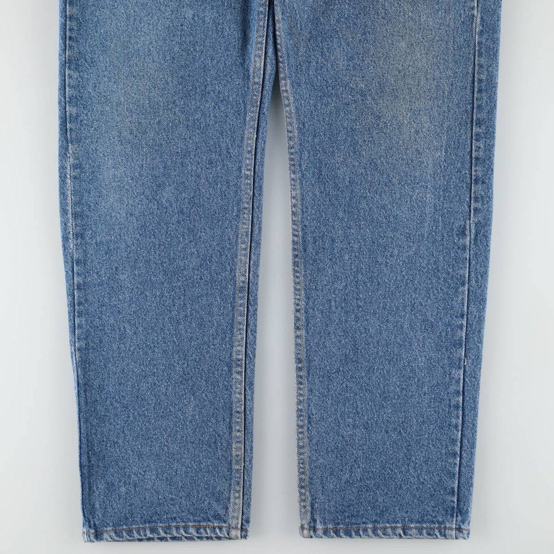 90'S Levi's 505-4891 Tapered Denim Pants, Made in USA, Men's, Size 36, Vintage cotton blue type Vintage Second Hand
